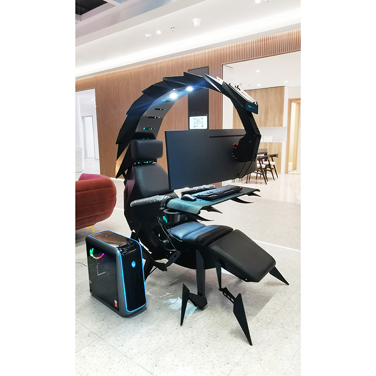 Office Tech Chair - Najlepsza cena, ergonomiczne wsparcie, 1-3 monitory,