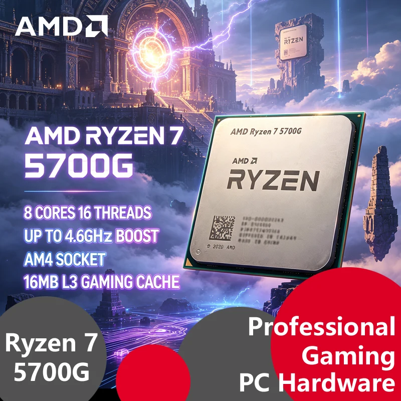 Amd Cpu Ryzen 7 - Procesor AMD Ryzen 7 5700G Tray