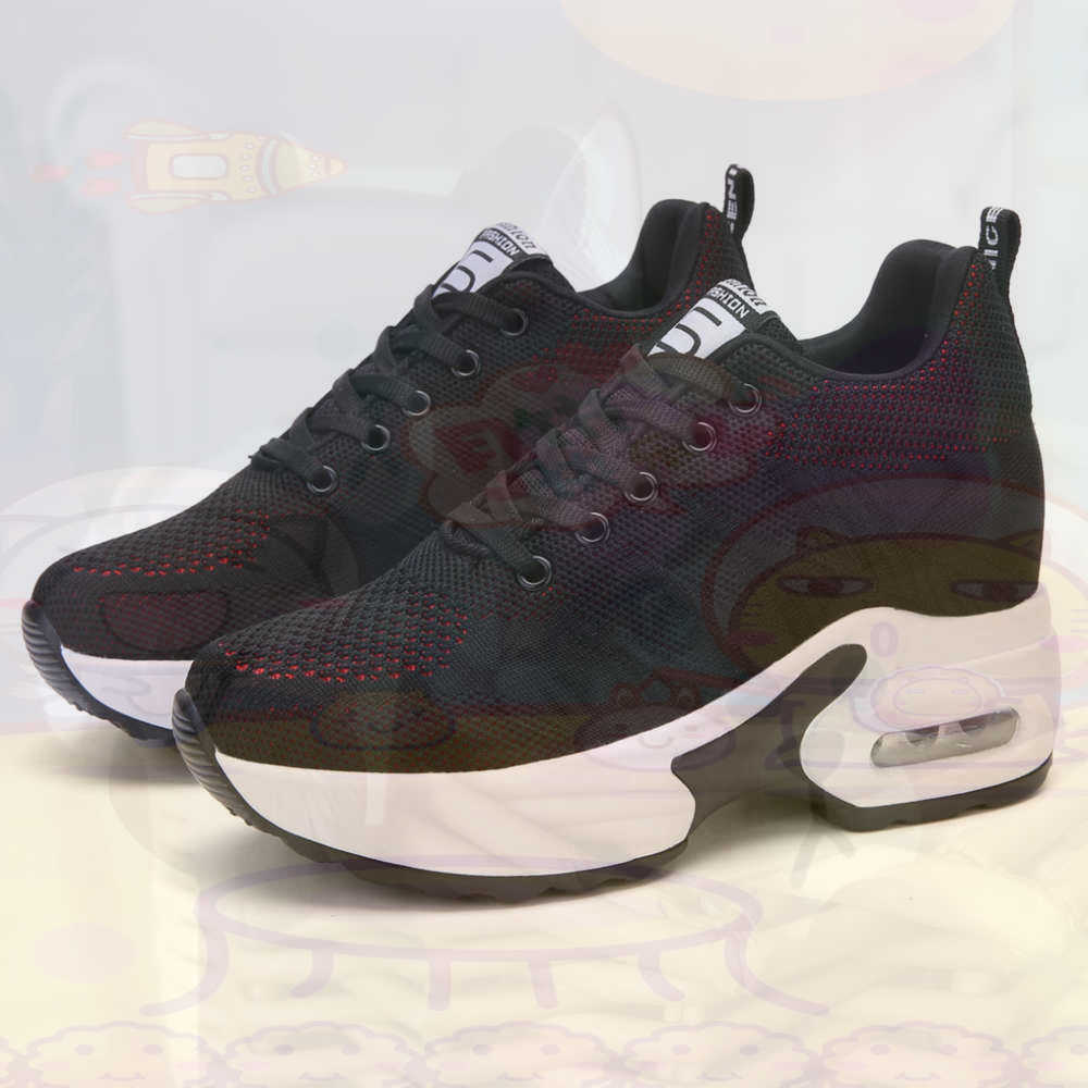 Office Tech Design - Czerwony Rozmiar 36 Buty Kobieta Tenis