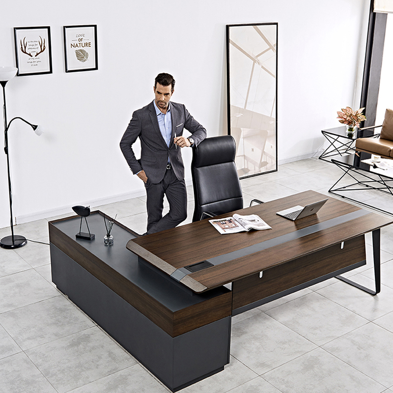 Office Tech Design - Nowoczesne luksusowe drewniane biurka do biura,