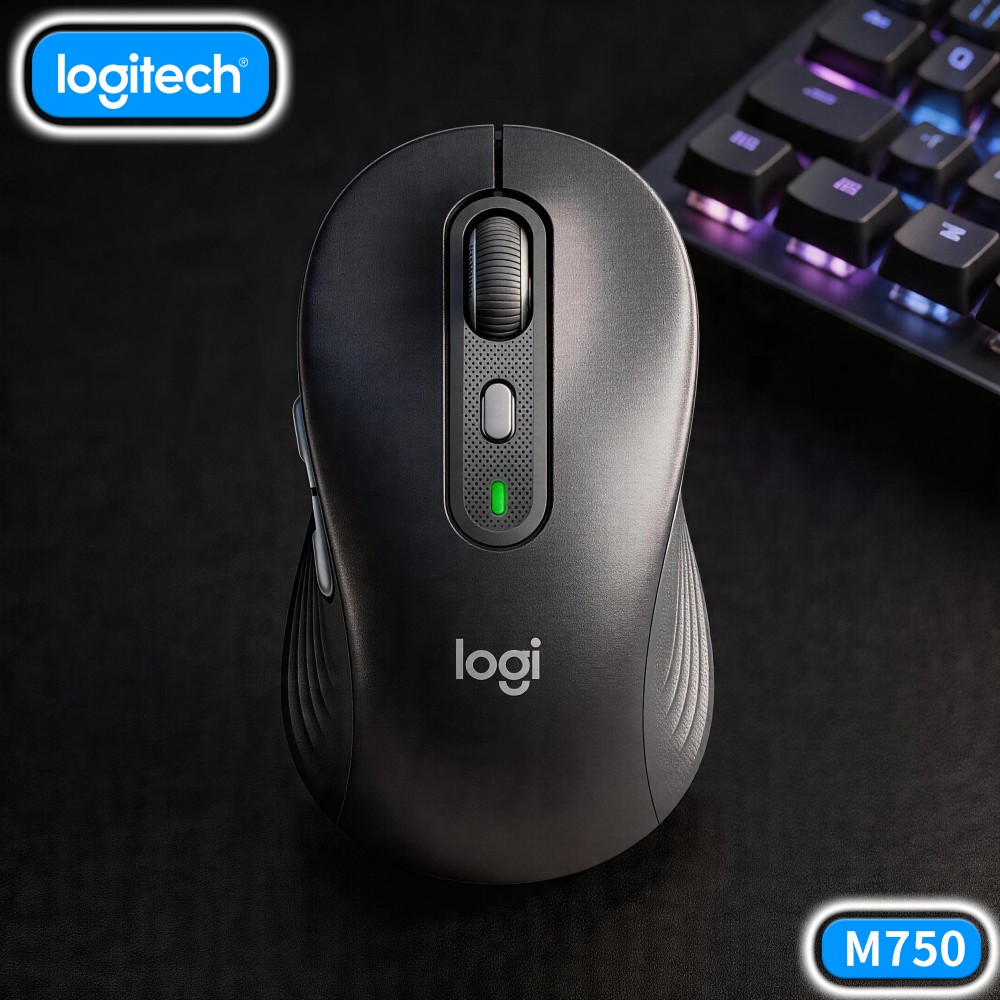 Office Ready Tech - Mysz biurowa Logitech M750 - technologia