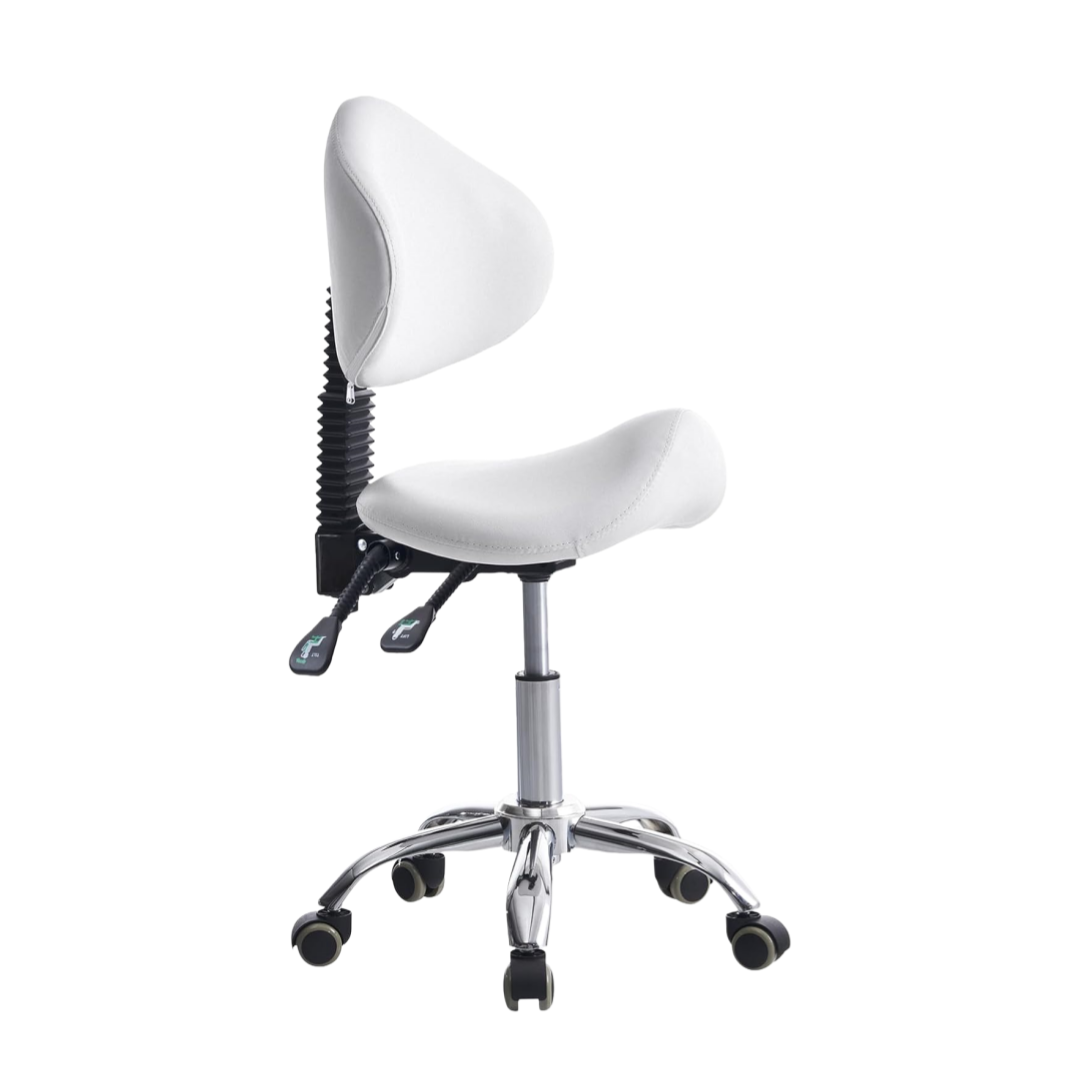 Krzesło stołkowe na kółkach z  – Office Tech Chair recenzja i cena