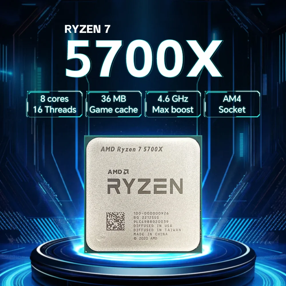 AMD Ryzen 7 5700X R7 5700X 8-r – Amd Cpu Ryzen 7 recenzja i cena