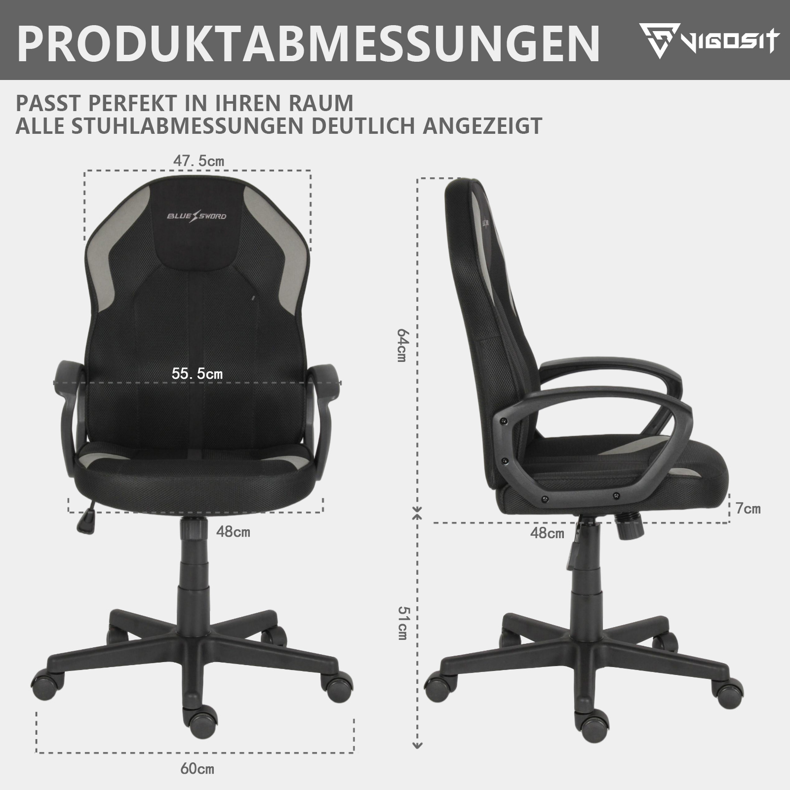 Ergonomiczne krzesło biurowe V – Office Tech Chair recenzja i cena
