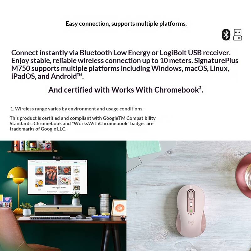 Mysz biurowa Logitech M750 - t – Office Ready Tech recenzja i cena